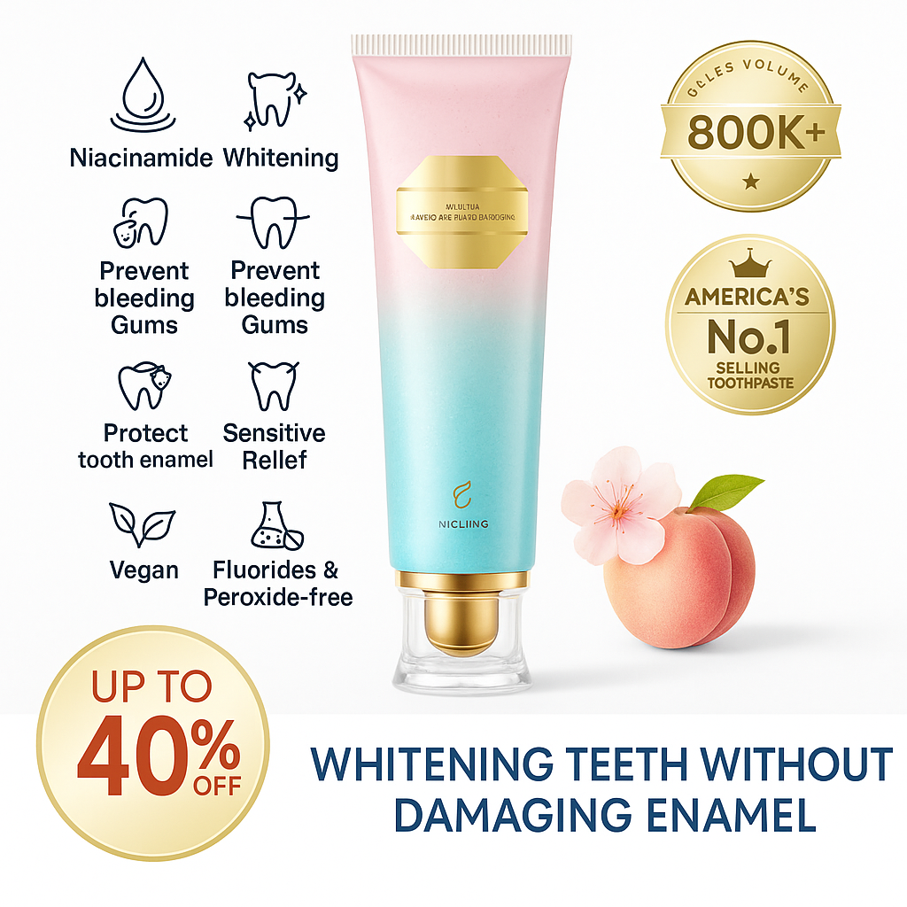 GlowDent™ Whitening Toothpaste