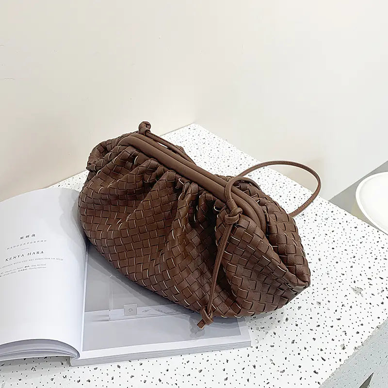Woven Cloud Bag - New Women's Shoulder Bag (Large Capacity)