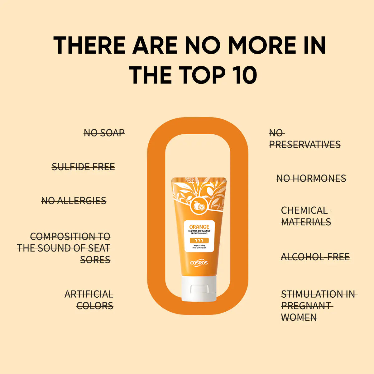 RadiantOrange™Dead Skin Removal