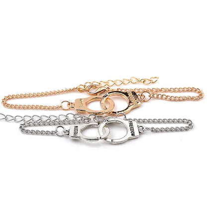 Letter 8 Handcuff Bracelet, Mini Handcuff Bracelet