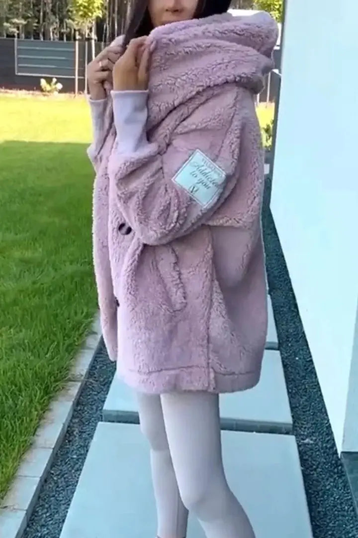HoodedGrace™ Loose Hooded Coat