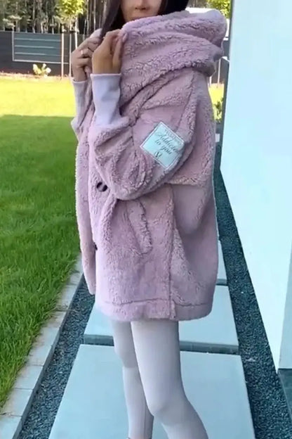 HoodedGrace™ Loose Hooded Coat