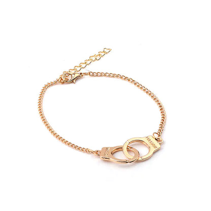 Letter 8 Handcuff Bracelet, Mini Handcuff Bracelet